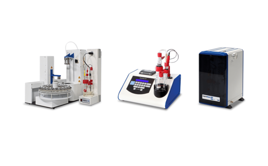 Accurate and Safe Determination of 1 ppm to 100% Water Content in Liquids, Solids and Gases