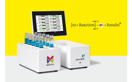 10 reactions – individually controlled in just one instrument